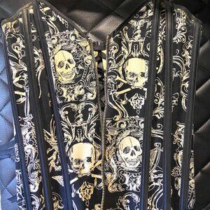 Skeleton Corset, black& white